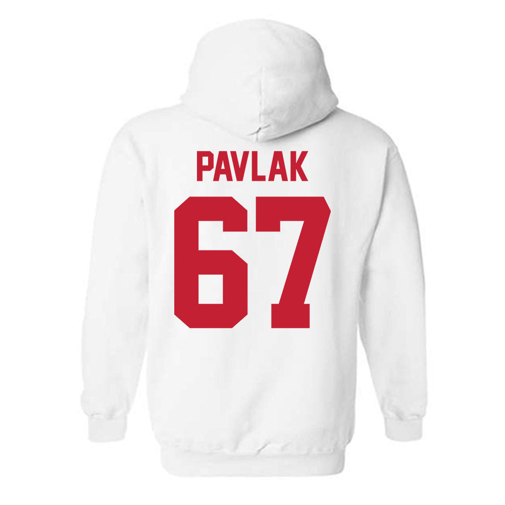 Ferris State - NCAA Football : Avery Pavlak - Classic Shersey Hooded Sweatshirt-1