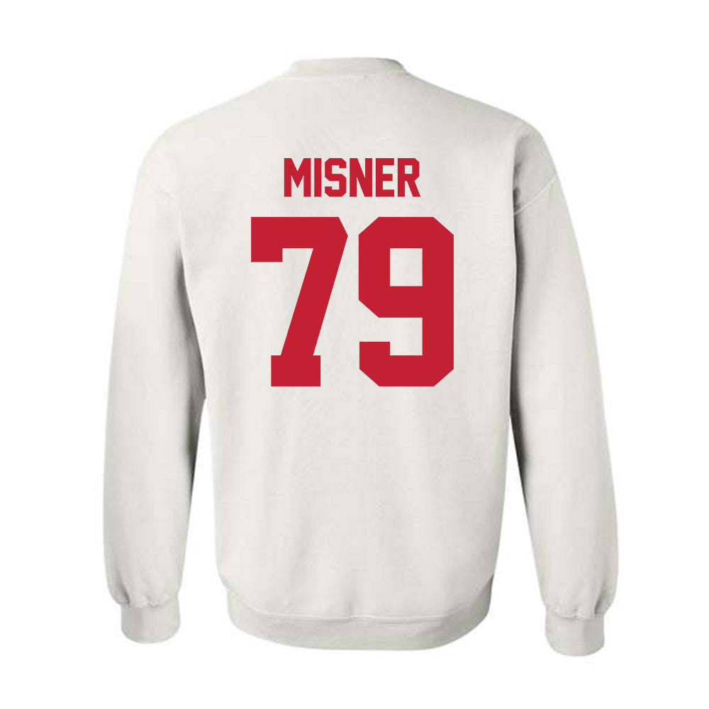 Ferris State - NCAA Football : Mike Misner - Classic Shersey Crewneck Sweatshirt-1