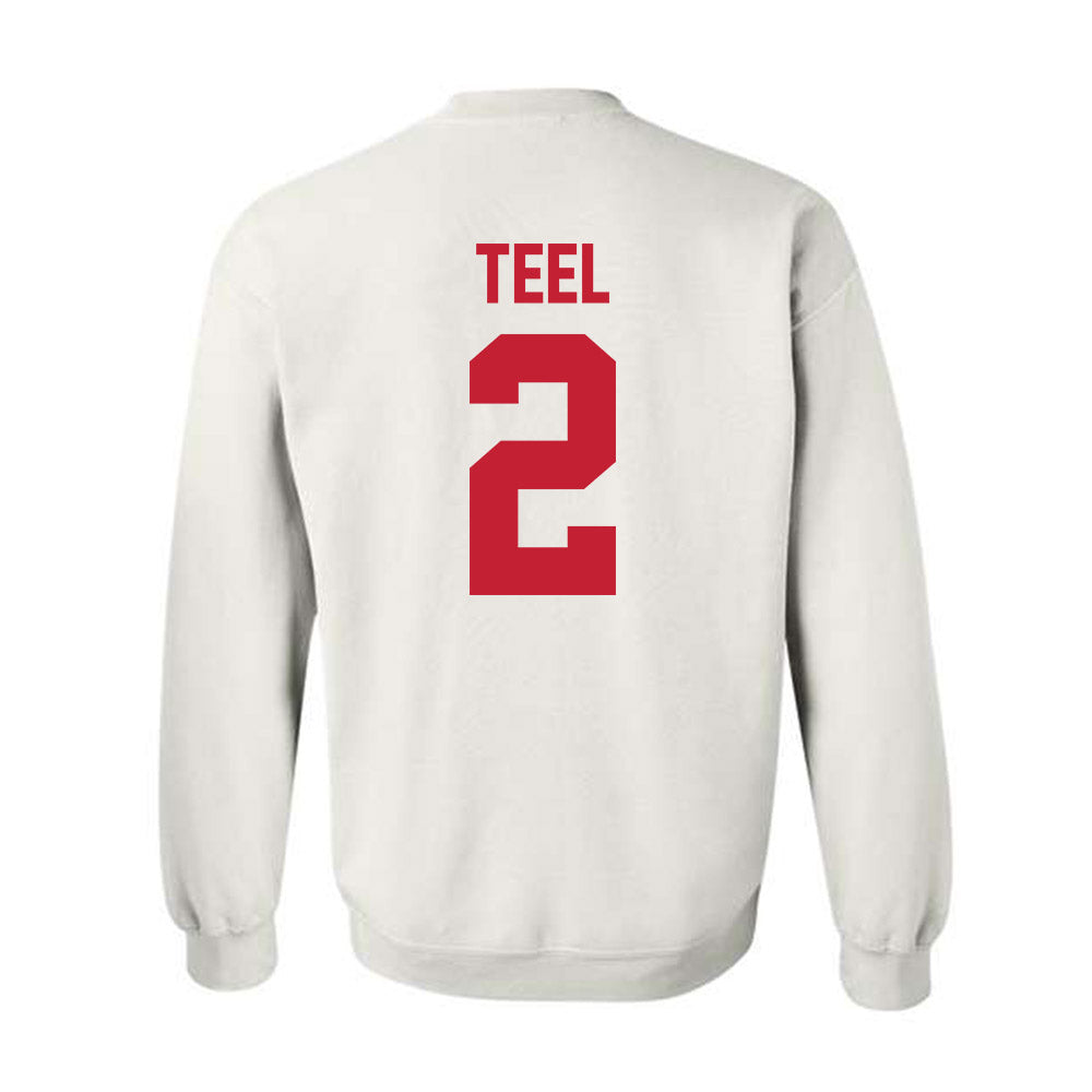 Ferris State - NCAA Football : Odell Teel - Classic Shersey Crewneck Sweatshirt-1