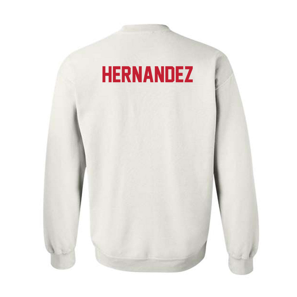 Ferris State - NCAA Women's Track & Field : Raquel Hernandez - Classic Shersey Crewneck Sweatshirt-1
