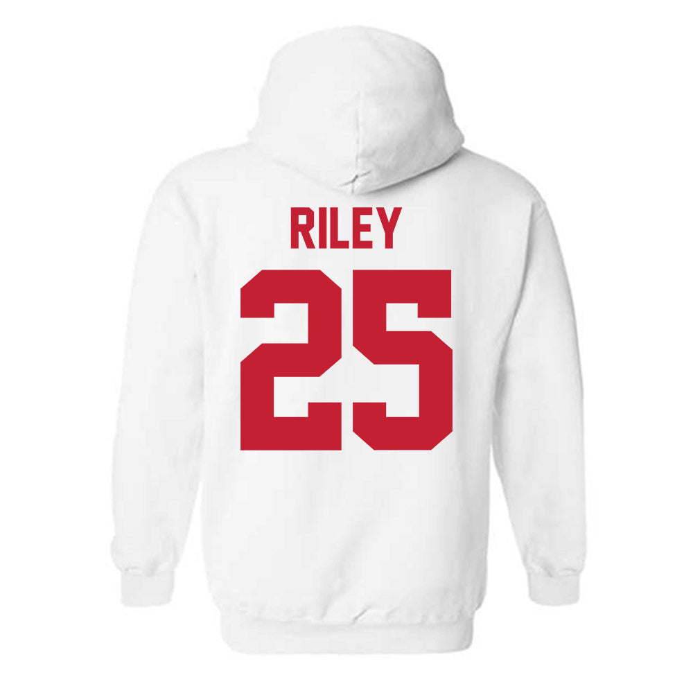 Ferris State - NCAA Women's Basketball : Mia Riley - Classic Shersey Hooded Sweatshirt-1