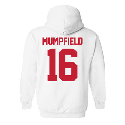 Ferris State - NCAA Football : Leeshaun Mumpfield - Classic Shersey Hooded Sweatshirt-1