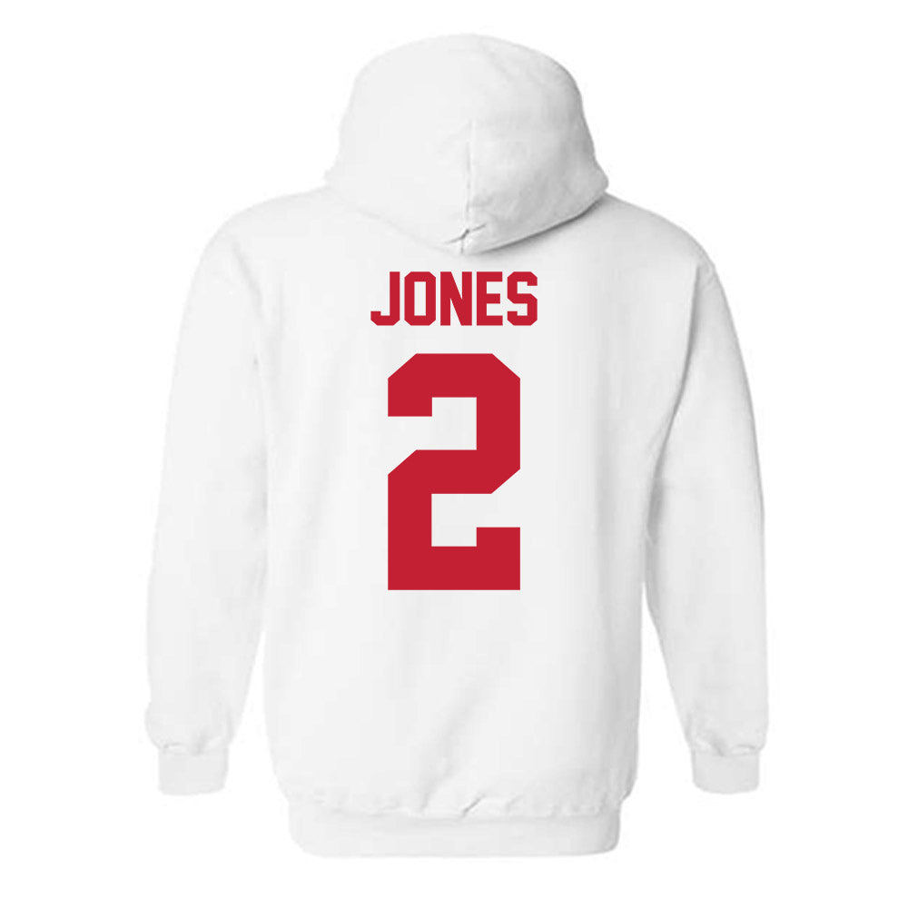Ferris State - NCAA Football : Daviere Jones - Classic Shersey Hooded Sweatshirt-1
