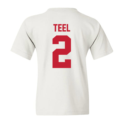 Ferris State - NCAA Football : Odell Teel - Classic Shersey Youth T-Shirt-1