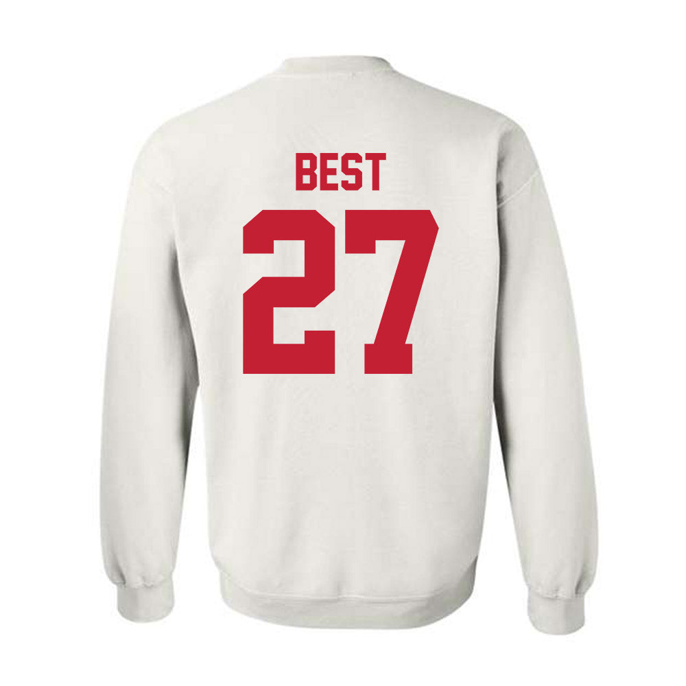 Ferris State - NCAA Men's Ice Hockey : Gavin Best - Classic Shersey Crewneck Sweatshirt-1