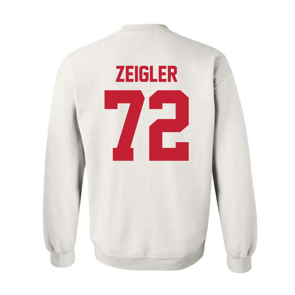 Ferris State - NCAA Football : Jaden Zeigler - Classic Shersey Crewneck Sweatshirt-1