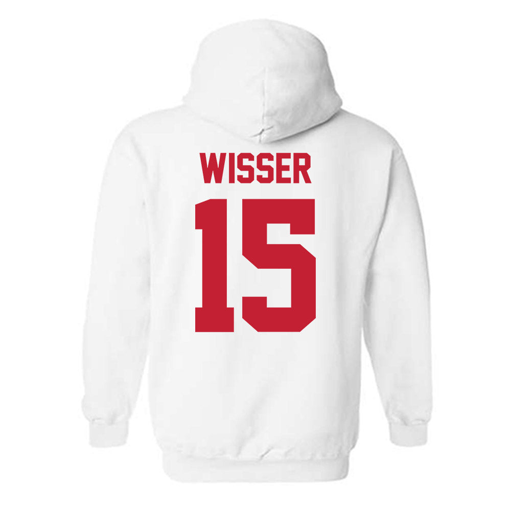 Ferris State - NCAA Women's Volleyball : Corrie Wisser - Classic Shersey Hooded Sweatshirt-1