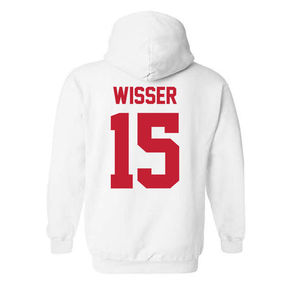 Ferris State - NCAA Women's Volleyball : Corrie Wisser - Classic Shersey Hooded Sweatshirt-1