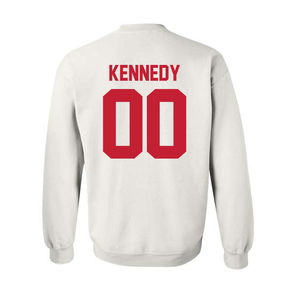 Ferris State - NCAA Football : Jshawn Kennedy - Classic Shersey Crewneck Sweatshirt-1