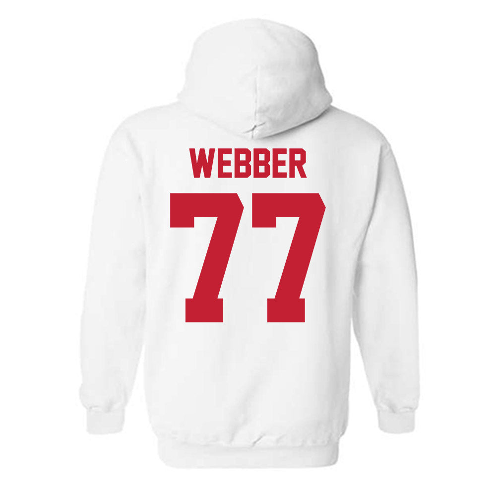 Ferris State - NCAA Football : Tyrone Webber - Classic Shersey Hooded Sweatshirt-1