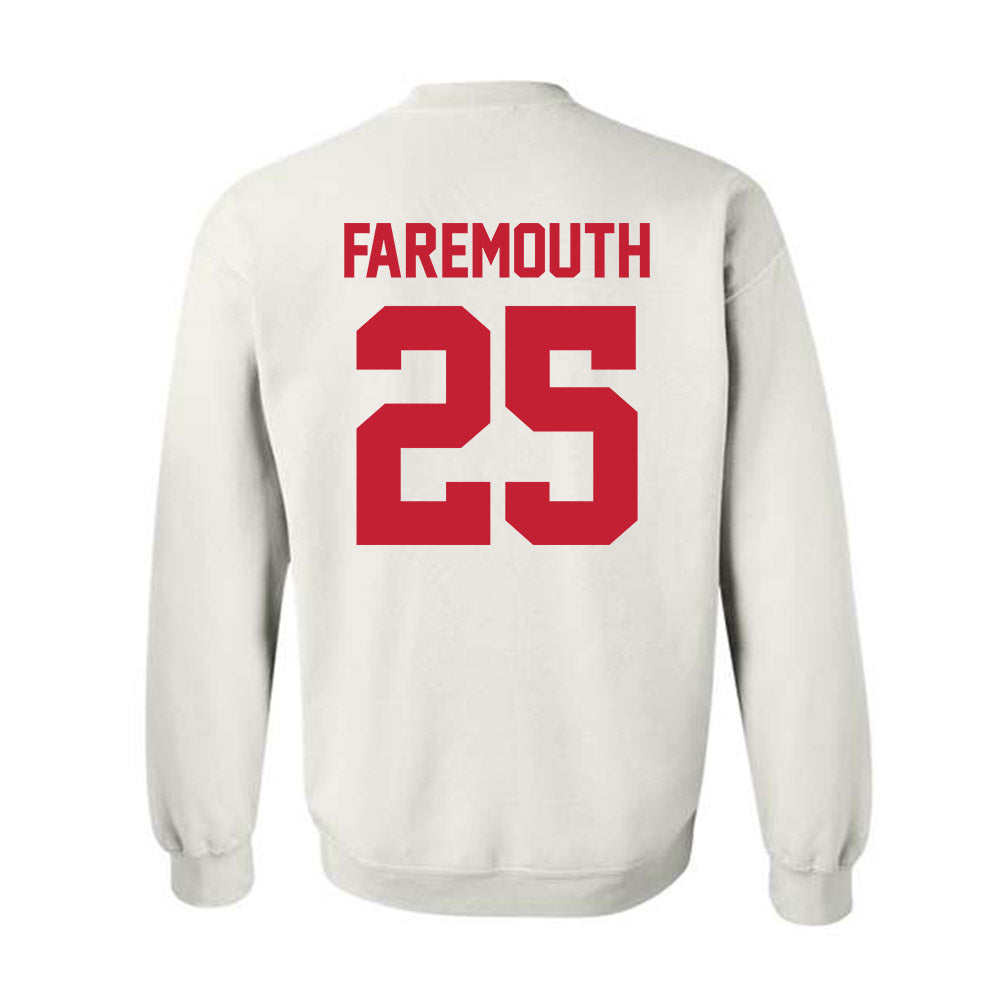 Ferris State - NCAA Men's Ice Hockey : Zach Faremouth - Classic Shersey Crewneck Sweatshirt-1