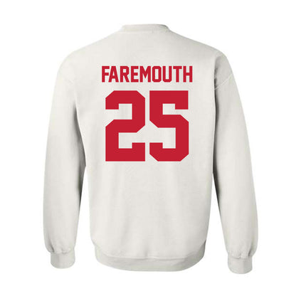 Ferris State - NCAA Men's Ice Hockey : Zach Faremouth - Classic Shersey Crewneck Sweatshirt-1