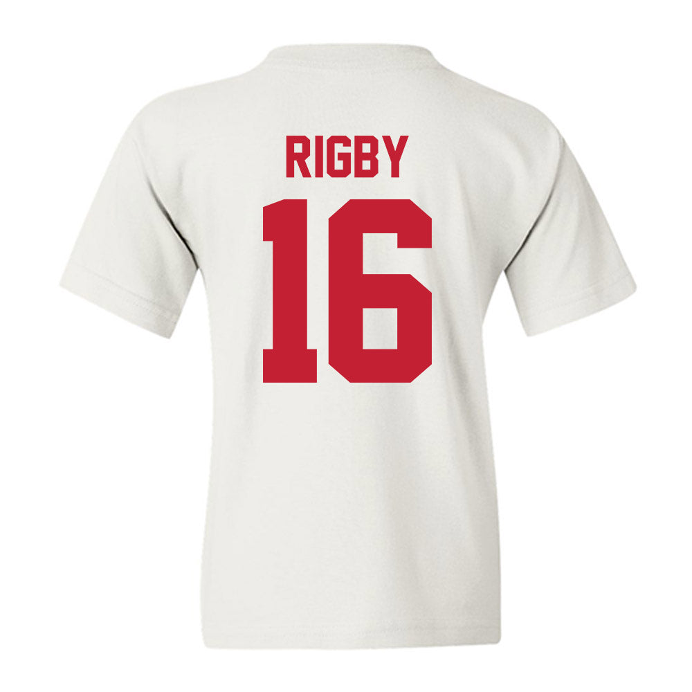Ferris State - NCAA Football : Tre Rigby - Classic Shersey Youth T-Shirt-1