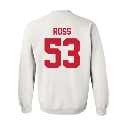 Ferris State - NCAA Football : Ryan Ross - Classic Shersey Crewneck Sweatshirt-1