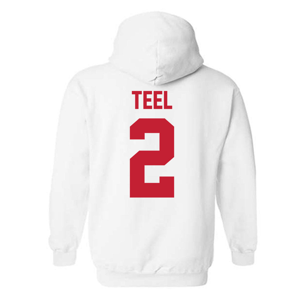 Ferris State - NCAA Football : Odell Teel - Classic Shersey Hooded Sweatshirt-1