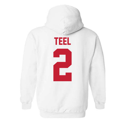 Ferris State - NCAA Football : Odell Teel - Classic Shersey Hooded Sweatshirt-1