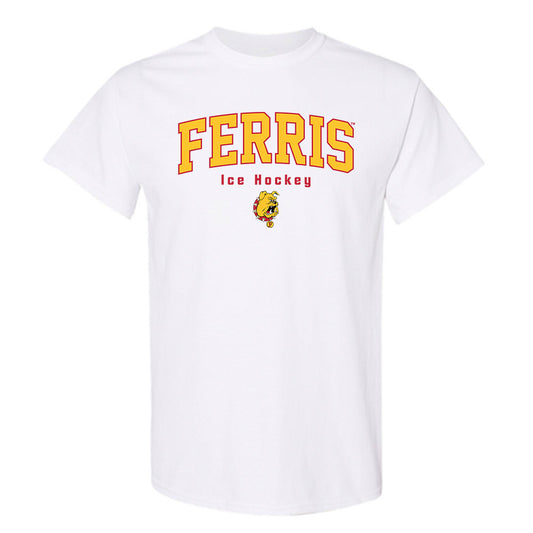 Ferris State - NCAA Men's Ice Hockey : Holden Doell - Classic Shersey T-Shirt-0