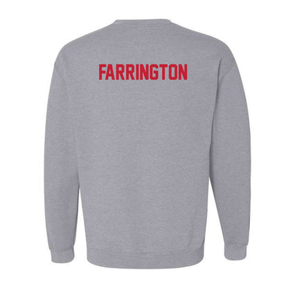 Ferris State - NCAA Men's Track & Field : Blace Farrington - Classic Shersey Crewneck Sweatshirt-1