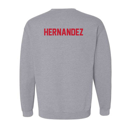 Ferris State - NCAA Women's Track & Field : Raquel Hernandez - Classic Shersey Crewneck Sweatshirt-1