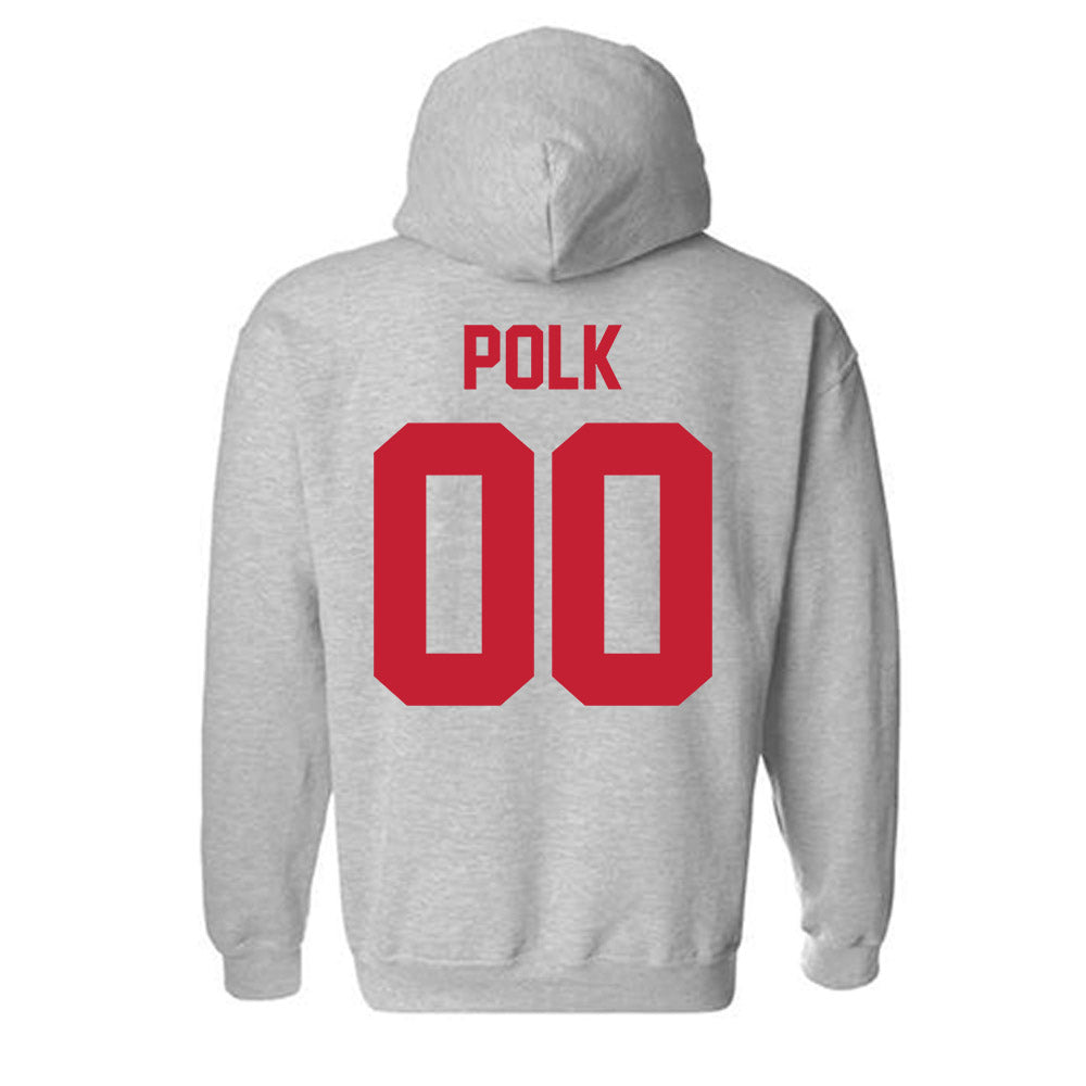 Ferris State - NCAA Football : Victor Polk - Classic Shersey Hooded Sweatshirt-1