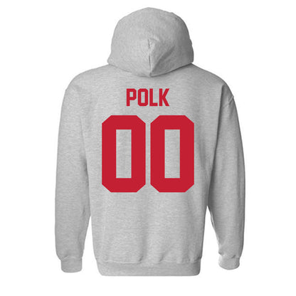 Ferris State - NCAA Football : Victor Polk - Classic Shersey Hooded Sweatshirt-1