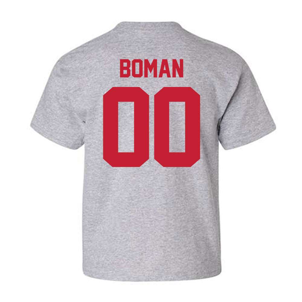 Ferris State - NCAA Football : Lukas Boman - Classic Shersey Youth T-Shirt-1