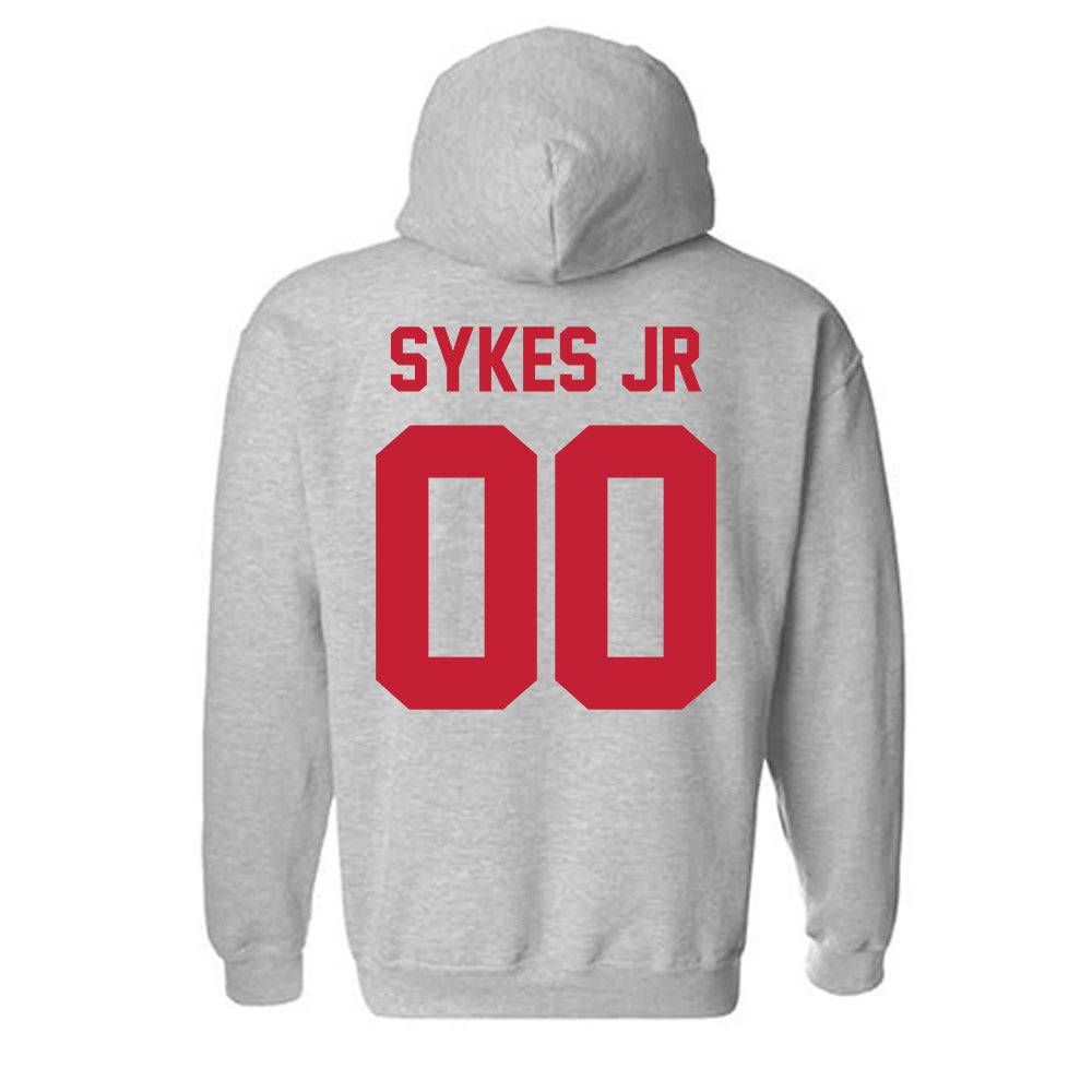 Ferris State - NCAA Football : Will Sykes Jr - Classic Shersey Hooded Sweatshirt-1