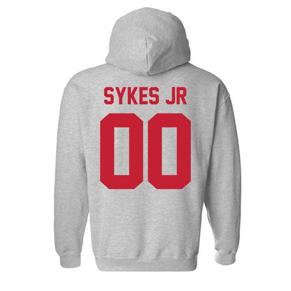 Ferris State - NCAA Football : Will Sykes Jr - Classic Shersey Hooded Sweatshirt-1