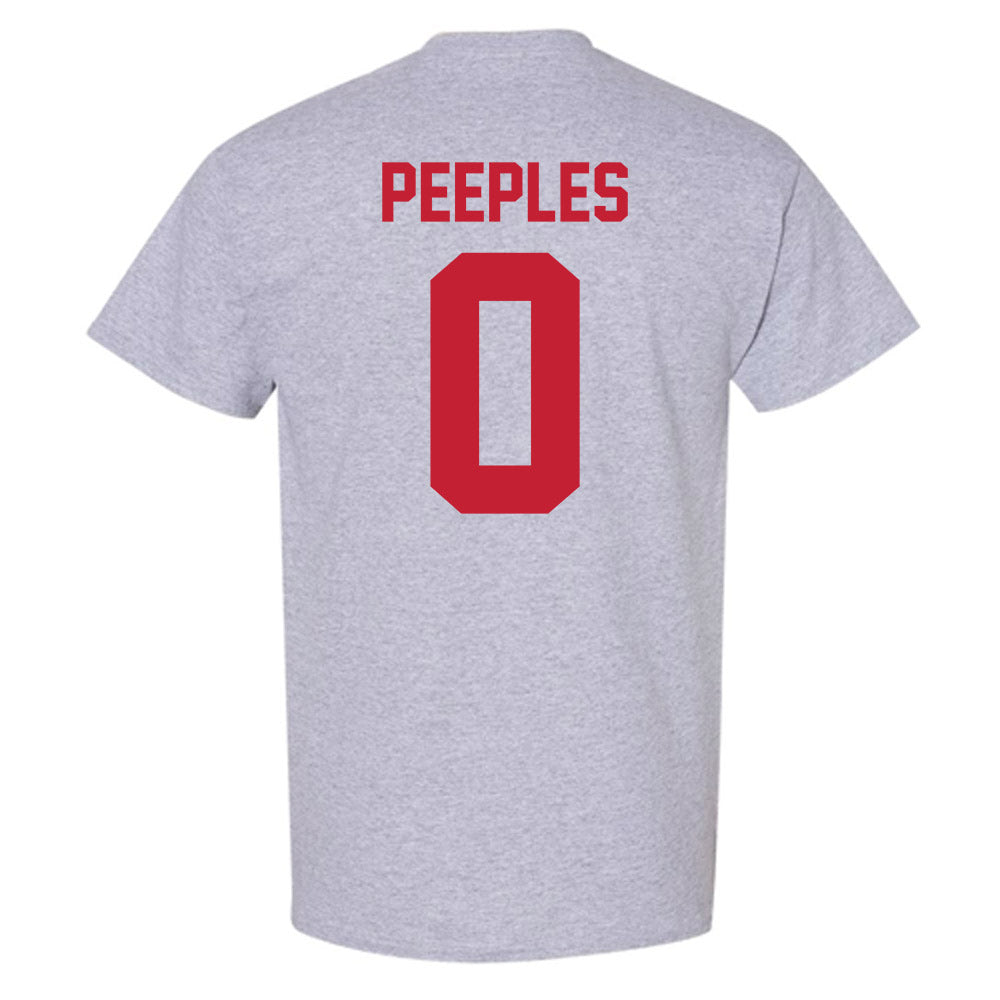 Ferris State - NCAA Football : Kevin Peeples - Classic Shersey T-Shirt-1