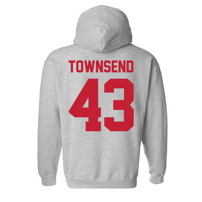 Ferris State - NCAA Football : Razah Townsend - Classic Shersey Hooded Sweatshirt-1