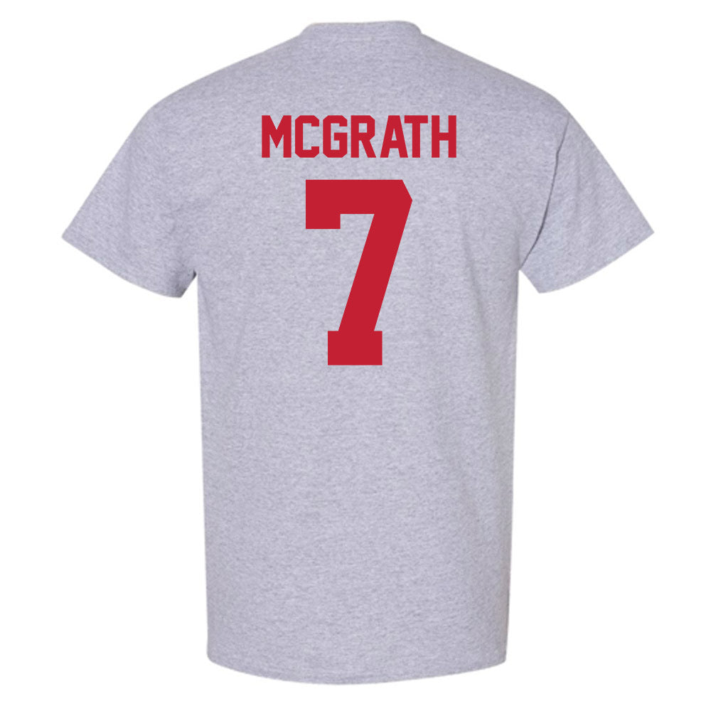 Ferris State - NCAA Men's Ice Hockey : Connor McGrath - Classic Shersey T-Shirt-1