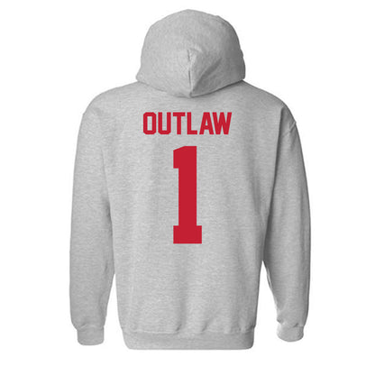 Ferris State - NCAA Women's Volleyball : Tatum Outlaw - Classic Shersey Hooded Sweatshirt-1