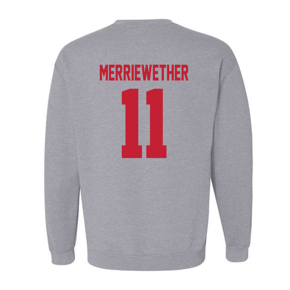 Ferris State - STUNT : Amanni Merriewether - Classic Shersey Crewneck Sweatshirt-1
