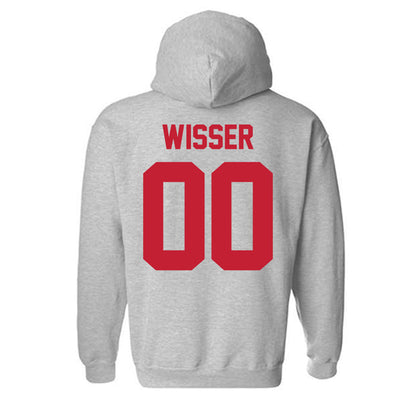 Ferris State - NCAA Women's Soccer : Danielle Wisser - Classic Shersey Hooded Sweatshirt-1