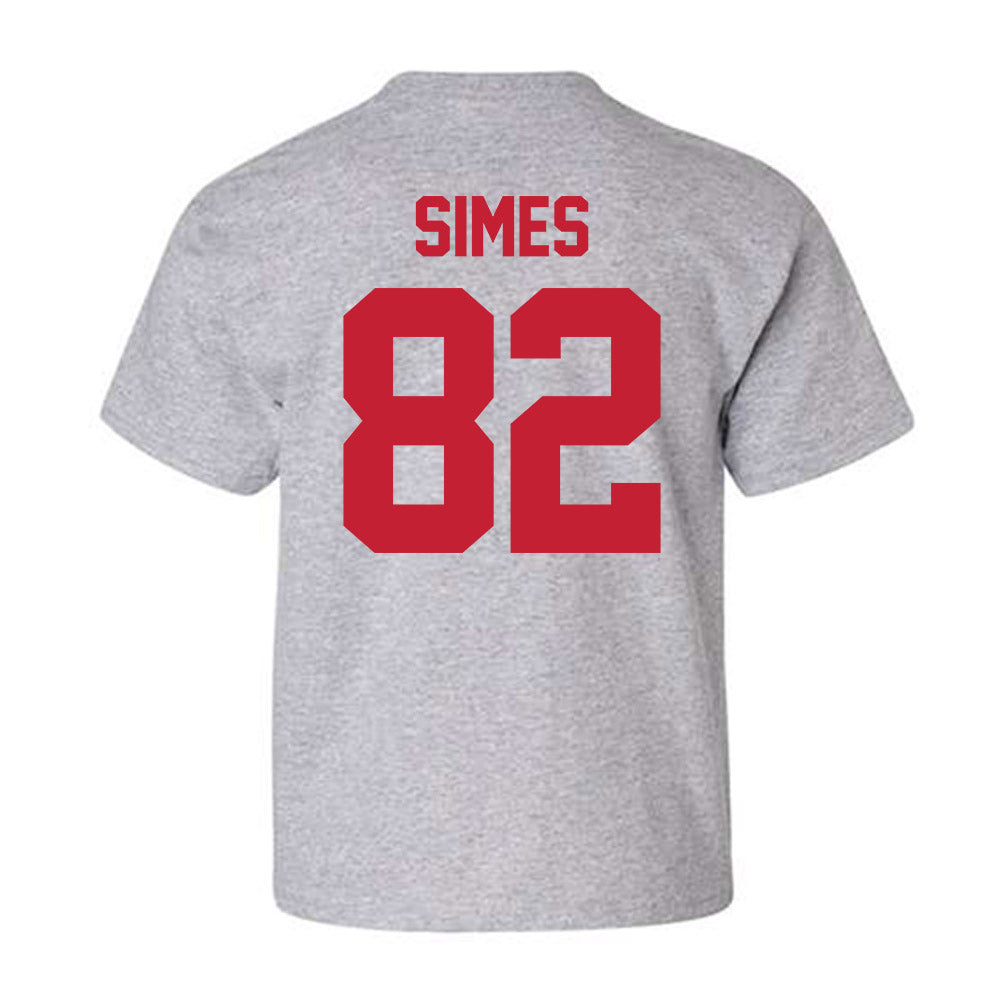 Ferris State - NCAA Football : Kevin Simes - Classic Shersey Youth T-Shirt-1