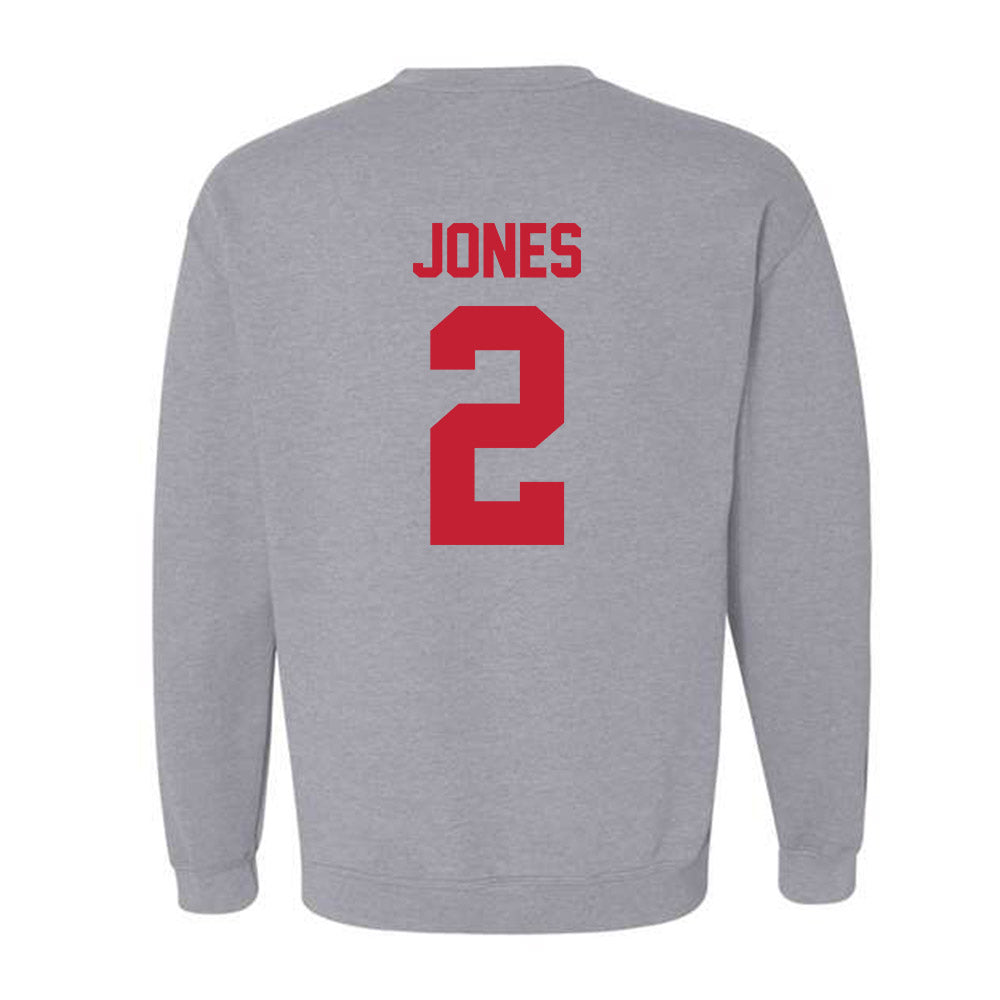 Ferris State - NCAA Football : Daviere Jones - Classic Shersey Crewneck Sweatshirt-1