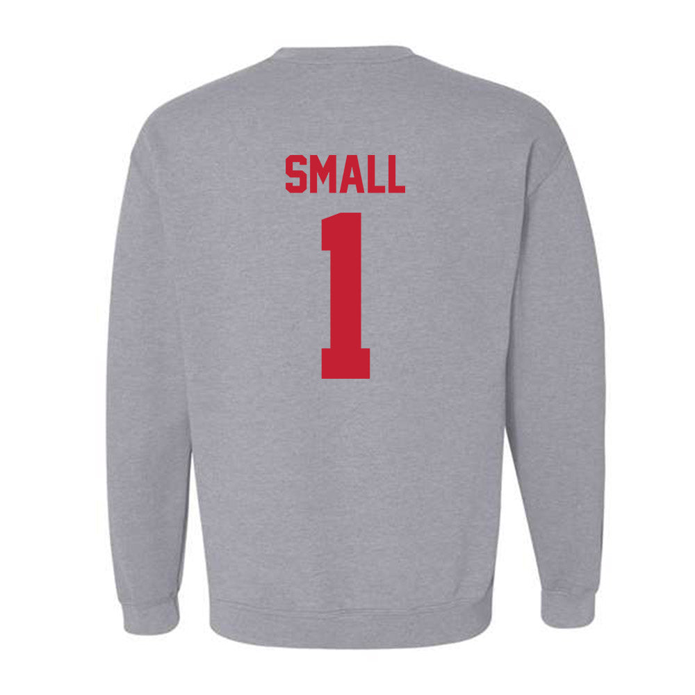 Ferris State - NCAA Football : Deion Small - Classic Shersey Crewneck Sweatshirt-1