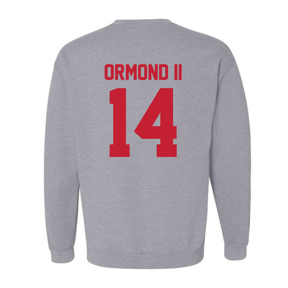 Ferris State - NCAA Football : Timothy Ormond II - Classic Shersey Crewneck Sweatshirt-1