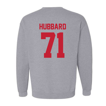 Ferris State - NCAA Football : Bubba Hubbard - Classic Shersey Crewneck Sweatshirt-1