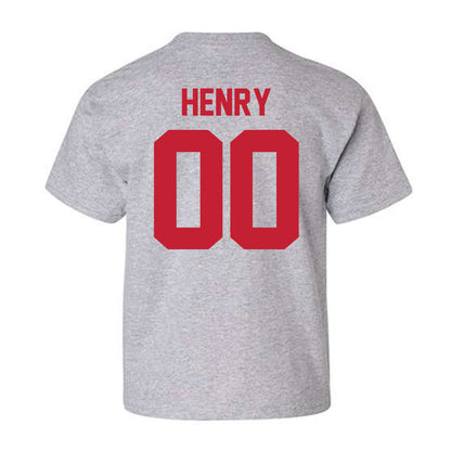 Ferris State - NCAA Football : Harkym Henry - Classic Shersey Youth T-Shirt-1