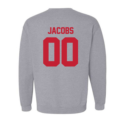 Ferris State - NCAA Football : Tre’vareiez Jacobs - Classic Shersey Crewneck Sweatshirt-1