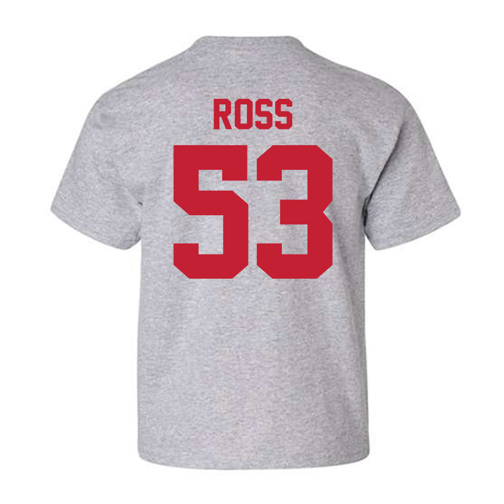 Ferris State - NCAA Football : Ryan Ross - Classic Shersey Youth T-Shirt-1