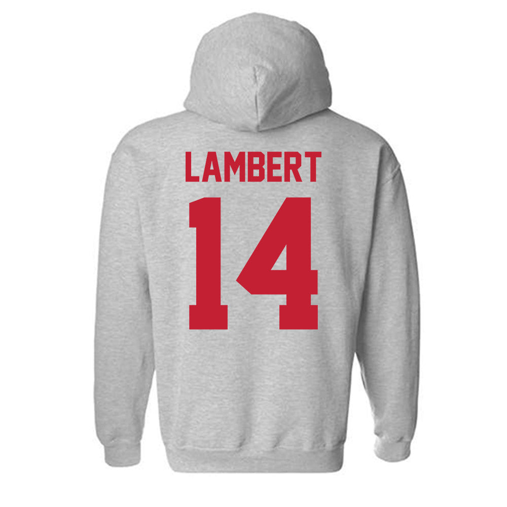 Ferris State - NCAA Football : Stanley Lambert - Classic Shersey Hooded Sweatshirt-1