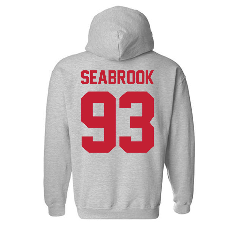 Ferris State - NCAA Football : Erick Seabrook - Classic Shersey Hooded Sweatshirt-1