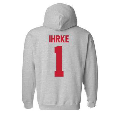 Ferris State - NCAA Women's Soccer : Korinne Ihrke - Classic Shersey Hooded Sweatshirt-1