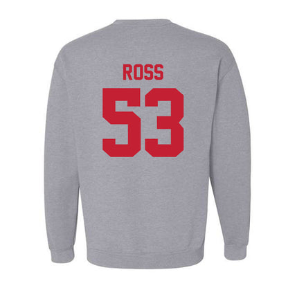 Ferris State - NCAA Football : Ryan Ross - Classic Shersey Crewneck Sweatshirt-1