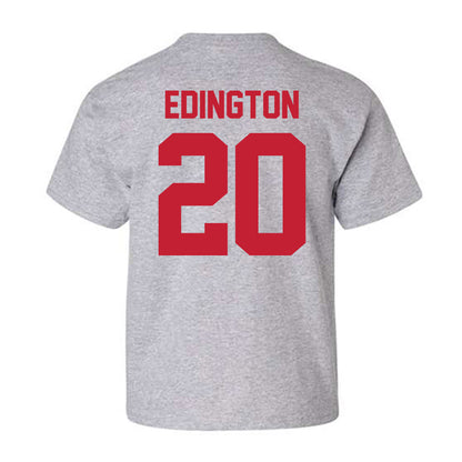 Ferris State - NCAA Football : Jaden Edington - Classic Shersey Youth T-Shirt-1