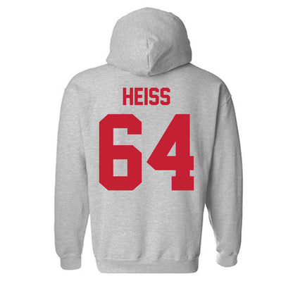 Ferris State - NCAA Football : Cam Heiss - Classic Shersey Hooded Sweatshirt-1