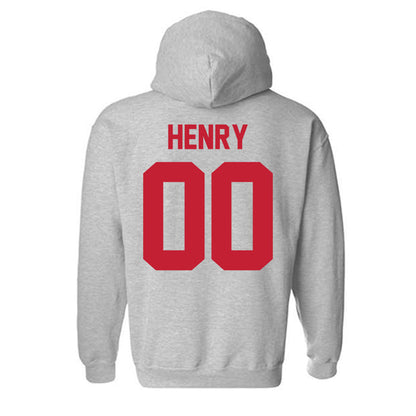 Ferris State - NCAA Football : Harkym Henry - Classic Shersey Hooded Sweatshirt-1