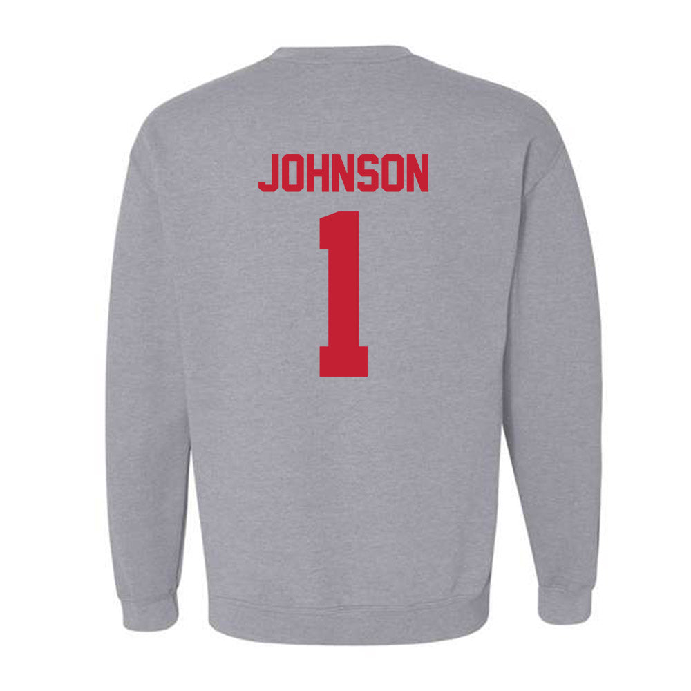 Ferris State - NCAA Football : Jalen Johnson - Classic Shersey Crewneck Sweatshirt-1
